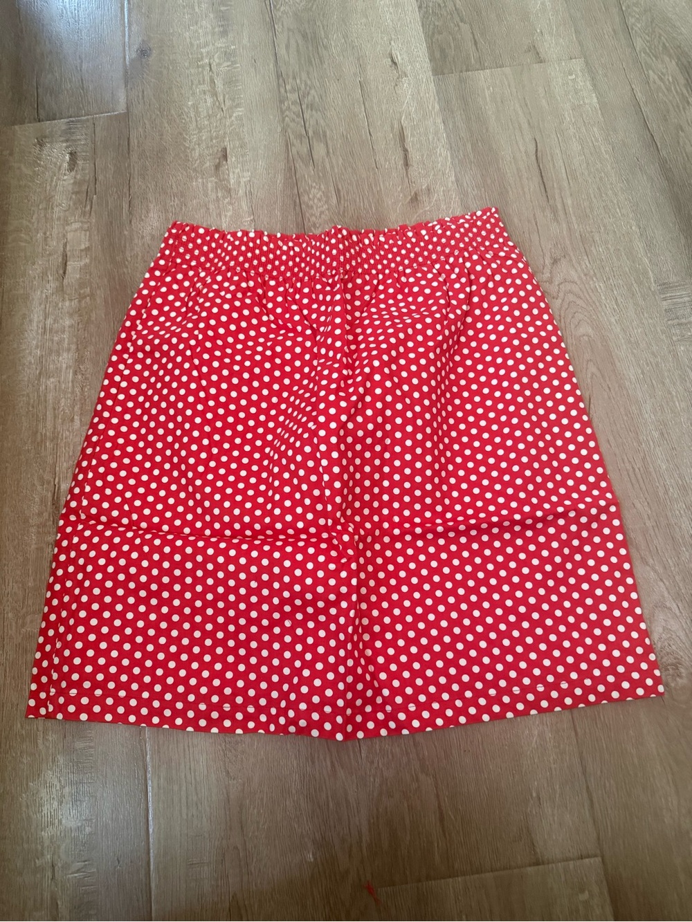 New Vintage Tulip B Red Polka Dot Women’s Skirt